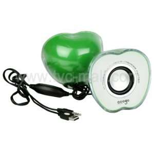  Apple Shaped Speakers for PC Ipod Iphone Touch Classic 