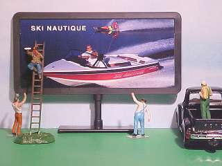 1991 Correct Craft Ski Nautique Billboard & Frame  