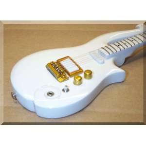  PRINCE Miniature Mini Guitar CLOUD white Musical 