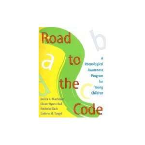  Road to the Code A Phonological Awareness Program for 