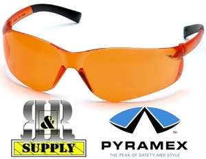 PYRAMEX ZTEK ORANGE LENS SAFETY GLASSES 814992006731  