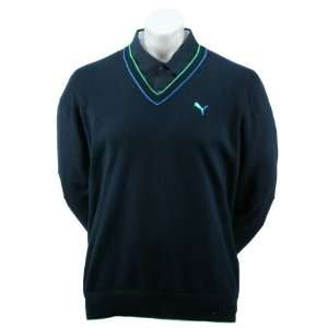  Puma Golf Solid V Neck Sweater   557083