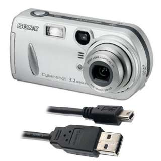 USB 2.0 DATA CABLE FOR SONY CYBER SHOT DSC P72 CAMERA  