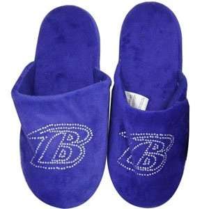 Baltimore Ravens Womens Jeweled Slippers   X Large 