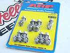   Pan Bolts, Polished Stainless Steel, Hex Head, Chevy, Small Block, Kit