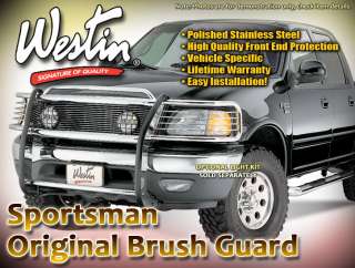   2003 03 Chevy Avalanche Stainless Steel Grill Brush Guard  