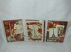 PUNCH STUDIO EIFFEL TOWER NOTE CARD SET/12 BLANK CARDS/