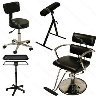   BARBER CHAIR ARM BAR REST STOOL TRAY INK PARLOR SALON EQUIPMENT  