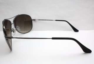   Ban Aviator Gun Metal Sunglasses Gradient Lens 63mm RB3293 004/13 $140