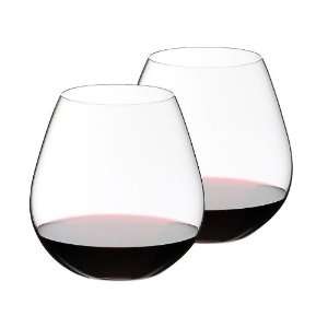 Riedel O Pinot Noir/Burgundy Stemless Wine Glasses  Set of 2  