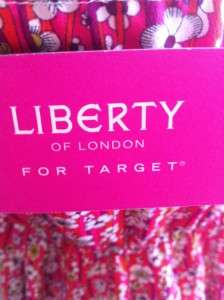 NEW NWT Liberty of London Target Pink Floral Dress S  