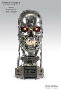 Sideshow Terminator 2 T 800 Endoskeleton Combat Ver. Life Size 