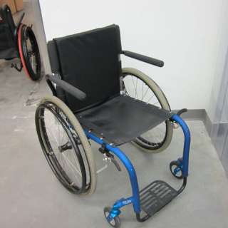 TiLite 17X17 Aero Z Aluminum Wheelchair SN 45247  