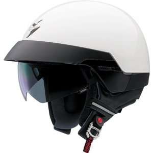  Scorpion EXO 100 Solid Half Helmet Large  White 