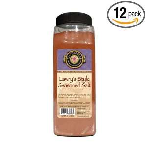 SPICE APPEAL Lawrys Style Seasoned Salt, 16 Ounce (Pack of 12 