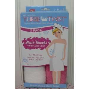  The Original Turbie Twist Super Absorbent Hair Towel, Set 