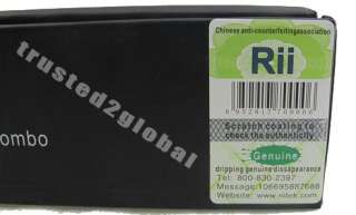 Generation Rii Mini 2.4GHz Wireless Keyboard TouchPad  