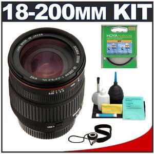 com Sigma 18 200mm f/3.5 6.3 DC Lens + Filter Accessory Kit for Canon 