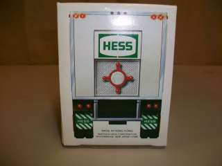 1987 Hess Barrel Truck Rare Gold Grill * Made in Hong Kong * Mint In 