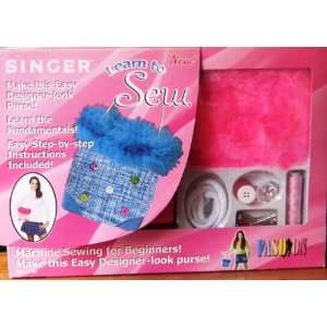 SINGER LEARN TO SEW DESIGN YOUR OWN PURSE GIRLS CRAFT PLAY 