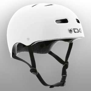  TSG Skate Gloss White Skateboard Helmet