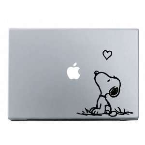  Snoopy Love MacBook Decal Mac Apple skin sticker 