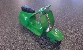 BANDAI VESPA G.S. MOTORCYCLE SCOOTER TIN FRICTION TOY CAR JAPAN SPACE 