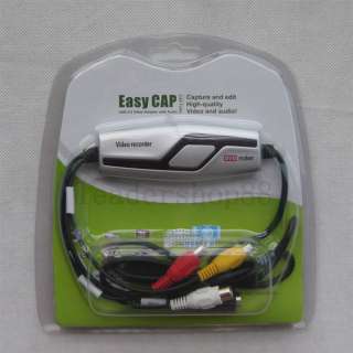 EasyCAP USB2.0 Video Audio Capture Adapter DVD VHS TV  