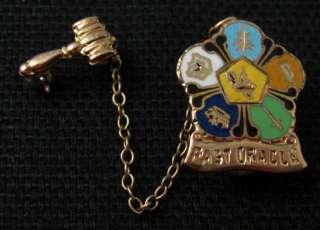 Pretty Royal Neighbors of America PAST ORACLE Pins Set  