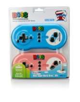 Arcade 140 Gamestore   Wii Boss Dual Pack   Pink/Blue