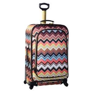  Missoni for Target Traditional Spinner 21 Suitcase Multi 