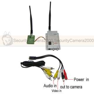 400mw 4CH Wireless, Camera Video Audio, Transmitter Receiver Kit www 