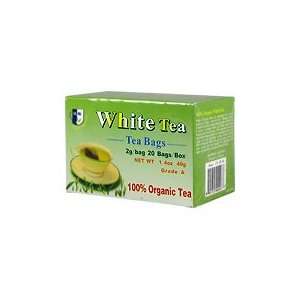   Organic White Tea   20 bags,(Dragon Fountain)