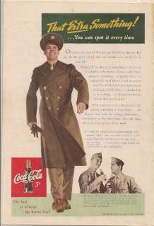 Coca Cola World War II Magazine Ads Fea Military (2) #1  