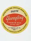 Original 1950s Taste Yuengling Beer 3½ inch coaster Tavern Trove