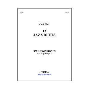  12 Jazz Duets for Two Trombones Musical Instruments