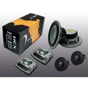   Audio S600A 6 1/2 Speaker Component System w/ Aluminum Tweeters Car