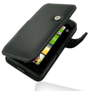   Leather Case for HTC Titan X310e   Book Type (Black) Electronics