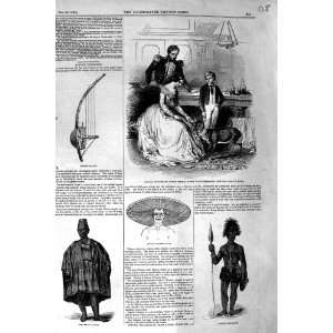  1846 AFRICAN WAR DRESS COSTUME KING CAZELLE DENHAM