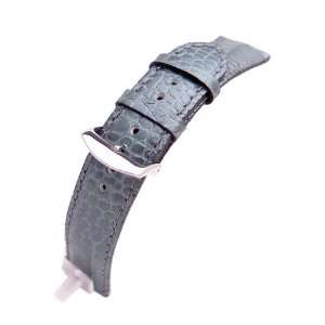  TAIKONAUT 20mm Watch Strap*Metallic Croco Calf* Blue 