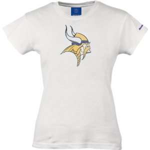   Vikings Short Sleeve MVP Baby Doll Sequins T Shirt