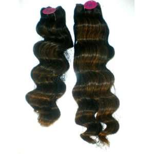      Weaving Hair   Color # F1B/33 Off Black Dark Auburn Blend Beauty