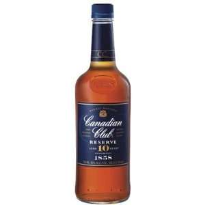   Club 10Yr Reserve Canadian Whisky 750ml Grocery & Gourmet Food