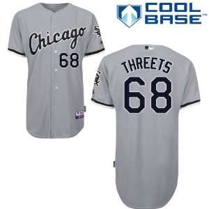 Erick Threets Chicago White Sox Authentic Road Cool Base Jersey By 