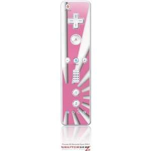  Wii Remote Controller Skin   Rising Sun Japanese Pink by 