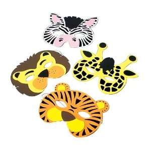    Lets Party By US Toy Wild Animal Foam Masks 