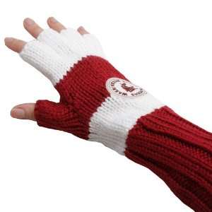   Cougars Ladies Red White Spirit Fingers Gloves