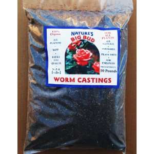  Worm Castings 10 Lbs Organic Fertilizer/plantfoodfrom 