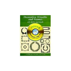    Dover Clip Art Cd/Book Wreaths & Frames Arts, Crafts & Sewing