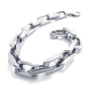  Kalis City Stainless Steel Link Bracelet Jewelry